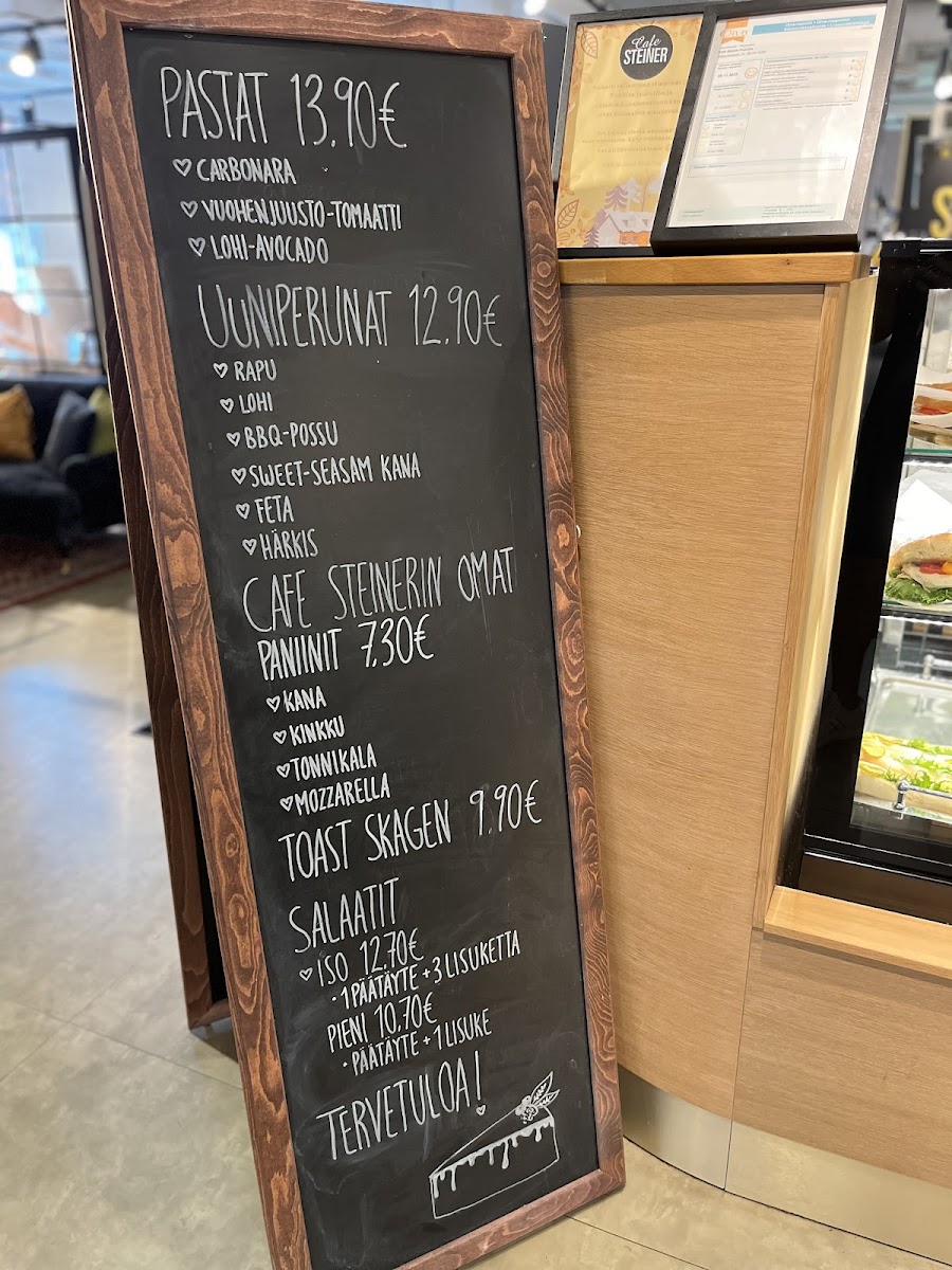 Menu Cafe Steiner Puuvilla-2